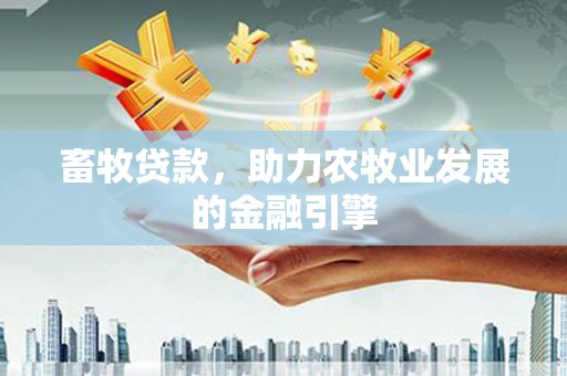 同心畜牧贷款，助力农牧业发展的金融引擎