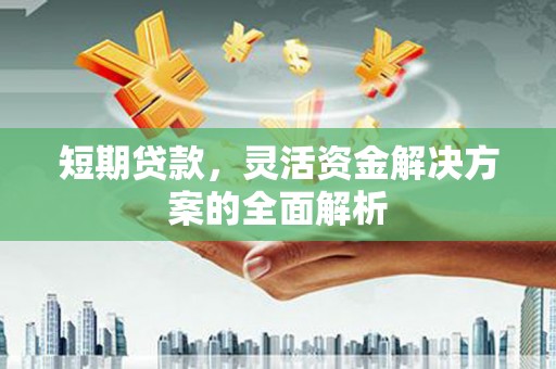 同心短期贷款，灵活资金解决方案的全面解析