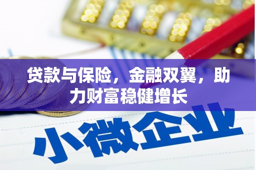 同心贷款与保险，金融双翼，助力财富稳健增长